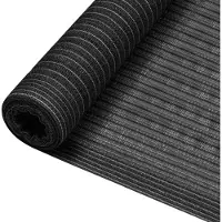 vidaXL Zaunblende Anthrazit 3,6x25 m HDPE 150 g/m²