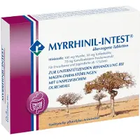 MYRRHINIL-INTEST Myrrhinil Intest überzogene Tabletten 50 St Überzogene