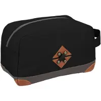 Abbey Kulturbeutel Classic Box Schwarz Anthrazit