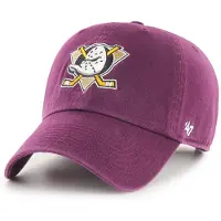 59caps Clean Up Anaheim Ducks Plum
