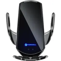 Forcell HS1 Autohalterung – Kabelloses Laden – Automatischer Sensor – Magnetadapter – 15 W – Schwarz
