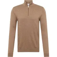 SELECTED MEN Herren Pullover & Cardigans Slhberg Half Zip Cardigan Noos - Bruin - Größe L