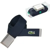 Lacoste Gürtel - Herren Gürtel aus Stoff - schönes - Gr. 110 CM - in Blau - für Damen