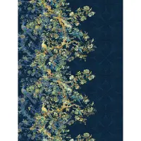 Overig Vliestapete "Digitaldruck Vlies - Nocturne - Größe 200 x 280 cm" bedruckt glatt Wohnzimmer, Schlafzimmer