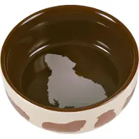 Trixie Ceramic guinea pig bowl with guinea pig motif - 250ml 11cm