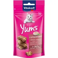 Vitakraft Cat Yums mit Leber Katzensnack (40 g)