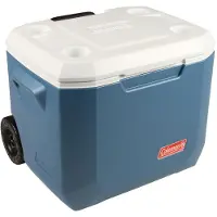 Coleman 50QT Wheeled Xtreme Marine, Weiß, Hart-Polyethylen (HDPE), Polyurethan (PU), 47 l, 0,33 l, 580 mm