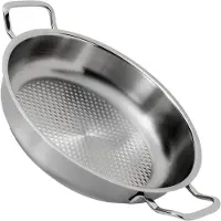 Fissler Servierpfanne "ORIGINAL-PROFI COLLECTION Servierpfanne (ohne Deckel)" Edelstahl 18/10 1 Stk. tlg. mit breitem Schüttrand, Kaltmetallgriffen. Made in Germany