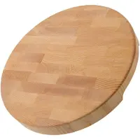 Il Cucinino rundes Schneidebrett Stirnholz, 35 cm