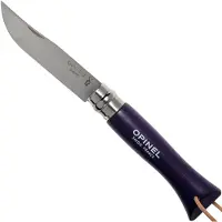 Opinel Trekking No. 06RV Taschenmesser, violett-grau