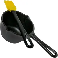 Lodge Soßentopf inkl. Silikon Pinsel, LMPB21