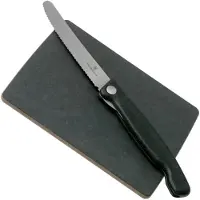 Victorinox Swiss Army Victorinox Swiss Classic Messer und Schneidbrett Set - Schwarz