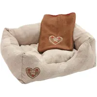 Kerbl Bett mit Decke Love You, 47 x 37 cm