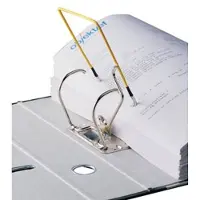 Jalema Archivbinder, Füllhöhe 80 mm, Draht, gelb, 10 Stück