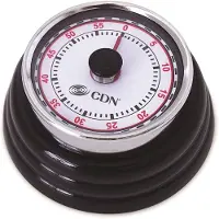 Cdn Küchenuhr Retro Schwarz