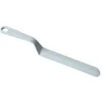 Paderno Teigschaber Series 12900 Pa+plus White 23 cm Abgewinkelt