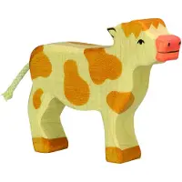 Sonstige Verlage Kalb, stehend, braun