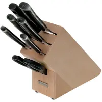 Wüsthof Classic Ikon - Messerblock mit 7 Teilen, Buche