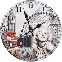 vidaXL Vintage Wanduhr 30 cm