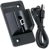 Led Lenser Wall Mount+magnetic Charging Cable P7r Signature Schwarz