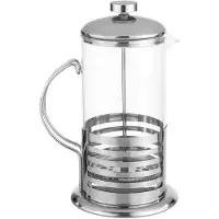 Huismerk Kaffeebereiter 1000 ml transparent / edelstahl