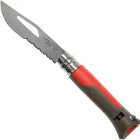 Opinel Klappmesser Outdoor Rot 8,5 cm