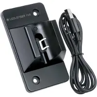 Led Lenser Wall Mount+magnetic Charging Cable P6r Signature Schwarz