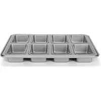 Patisse Silvertop Brotform für 8 Stk Minibrot
