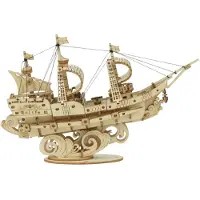 Rolife modellbausatz Sailing Ship 12 cm Holz 118 Stück