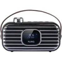 Huismerk DAB-Notfallradio - Retro-Radio - DAB+/FM-Radio - Notfallradio - tragbares Radio - tragbares Radio für Katastrophen - Radio für Notfallausrüstung - rauschfrei - Bluetooth - drahtlos -