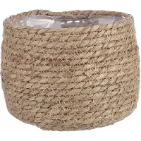 Mica Decorations Mica Dekorationskorb Jorck braun, 15 x 18 cm GLO660301444