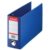 Esselte Ordner DIN A5 80 mm Blau 2 Ringe 47092 PP (Polypropylen) Querformat