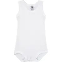 Petit Bateau Body - 2er-Pack - ohne Ärmel - Weiß - - 3 mt - Body ärmellos