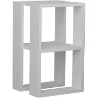 Homitis | Nachttisch Lonie Wit Spaanplaat 30x55x30 cm | NADUVI