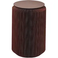 Broste Copenhagen Pam Beistelltisch braun - Ø40XH60CM