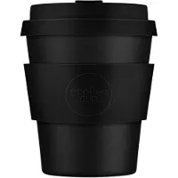 Ecoffee Cup Cup Kerr & Napier S, Einzelbild, 0,24 l, Schwarz, Polyacticsäure (PLA), Tasse, Kaffee