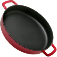 ComBekk Sous Chef 192128RD Bräter mit zwei Griffen 28 cm, rot