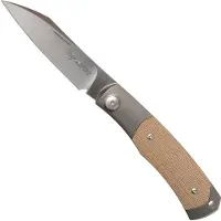 Viper Hug 2 V5994CN Natural Canvas Micarta Taschenmesser, Sacha Thiel Design