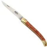 Laguiole - Natural Wood Klappmesser, Bruyère