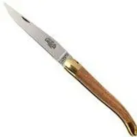 Laguiole - Natural Wood Klappmesser, Olivenholz