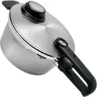 Fissler Schnellkochtopf Vitavit Premium 3,5 L – Edelstahl, Induktion, 4 Garstufen, inkl. Einsatz