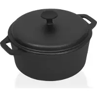 vidaXL Topf Ø26,5 cm Gusseisen