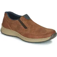 Rieker Slipper Herren Kunstleder Braun Größe: 40