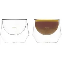 Kruve Imagine Set aus zwei Gläsern für Milchgetränke 150 ml