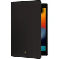 dbramante1928 Tokyo Apple iPad (2021) Book Case Schwarz Tablethülle