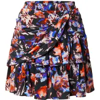 Iro Paris Manae Skirt Black Multico Größe: XS | Miniröcke Outlet | Damen | Schwarz
