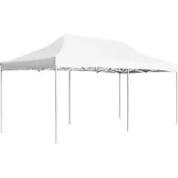vidaXL Profi-Partyzelt Faltbar Aluminium 6x3 m Weiß