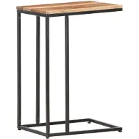 vidaXL Beistelltisch 35x45x65 cm Massivholz