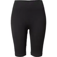 Only Play Women's ONPJAIA Life HW Rib CIR Long Shorts NOOS Sportshorts, Black, M/L