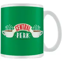 Pyramid Tasse - Freunde - Central Perk - Weiß - Keramik - Vintage